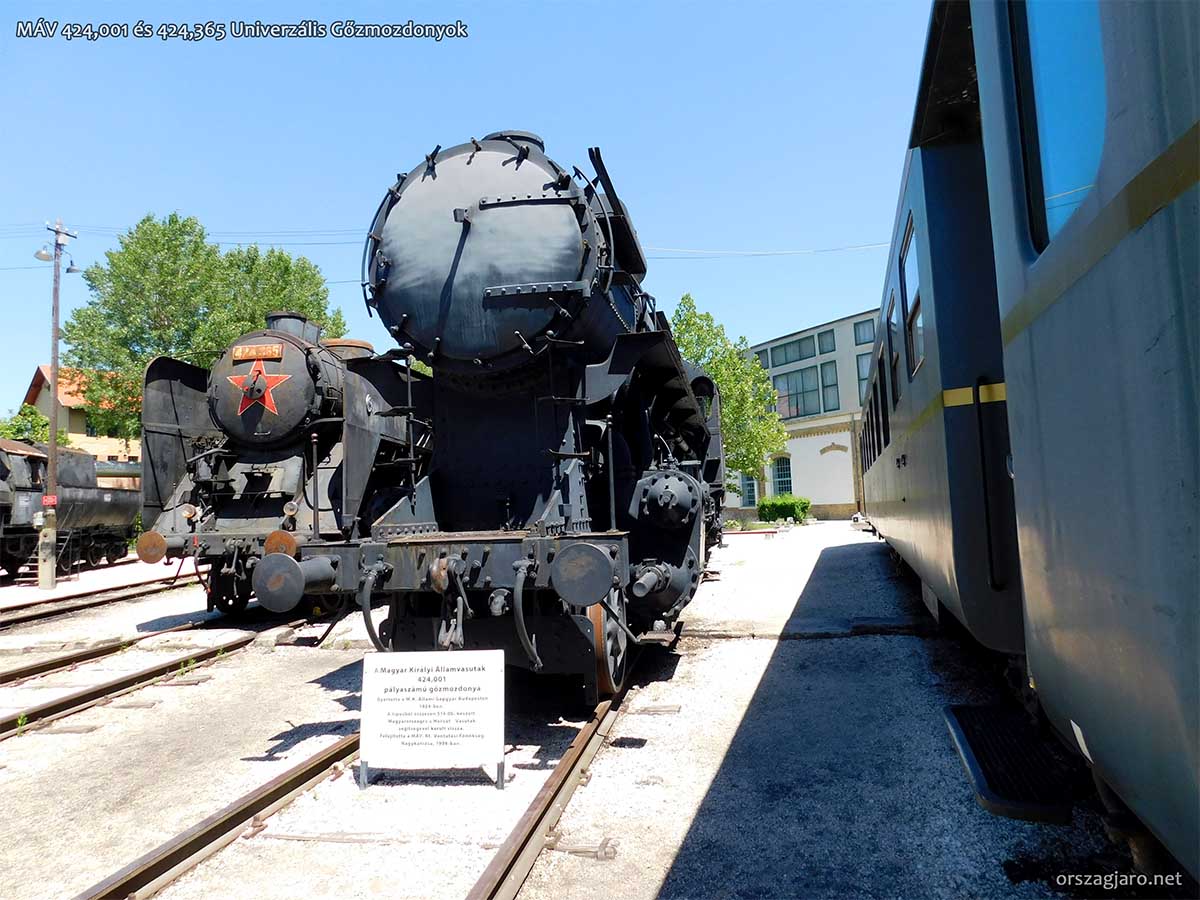 424-es gőzmozdonyok