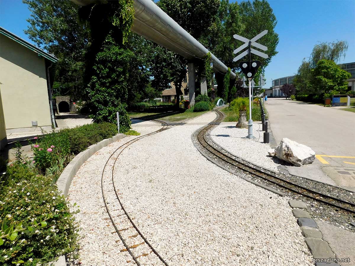 Magyar Vasúttörténeti Park - Kerti vasút