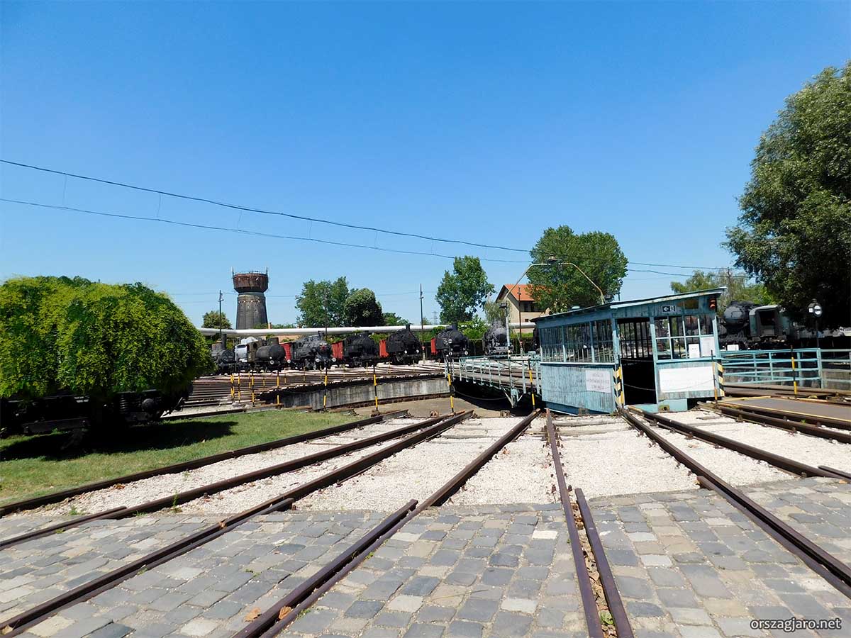 Magyar Vasúttörténeti Park - Szabadtéri mozdonypark
