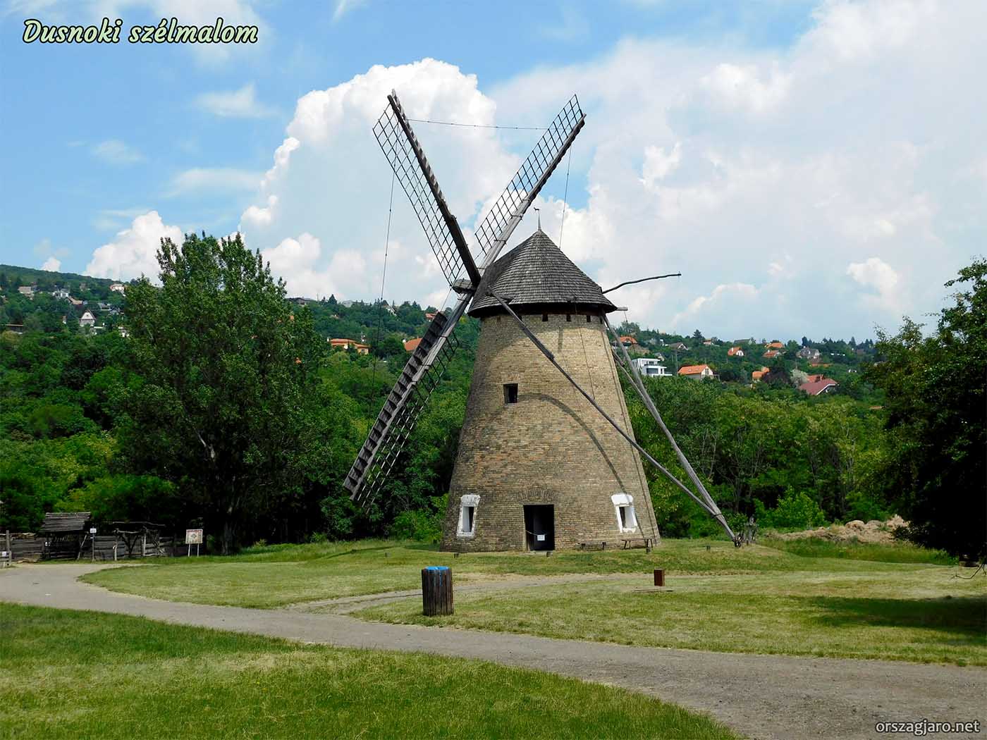 Szentendrei skanzen - Dusnoki szélmalom