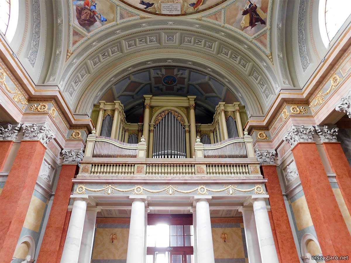 Egri bazilika orgonája